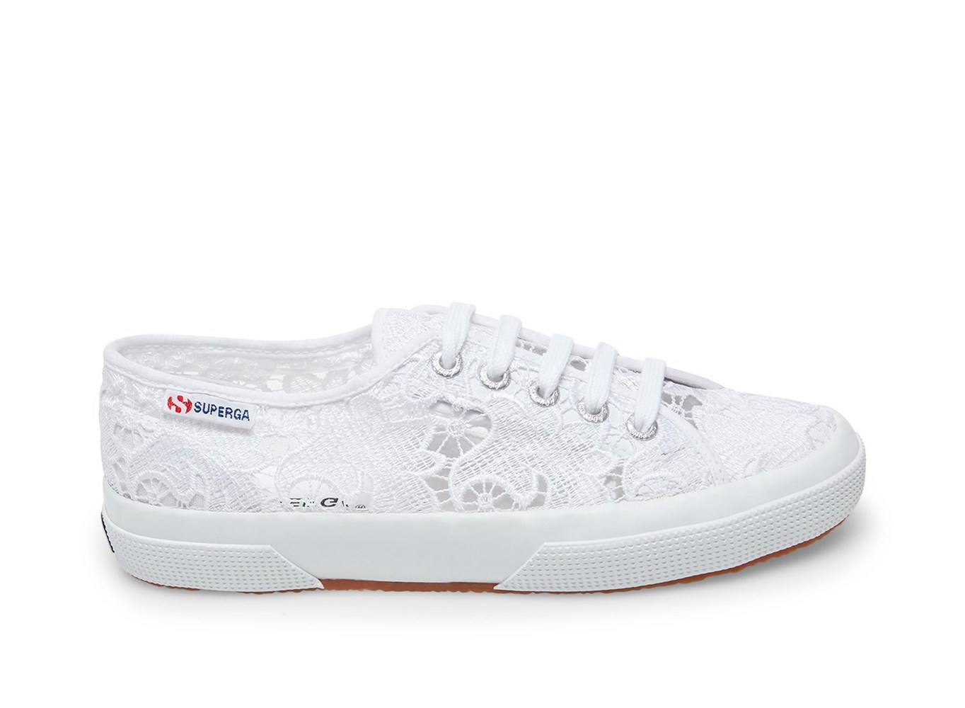 Zapatillas Superga Mujer Blancas - 2750 Macramew - 734659BNY